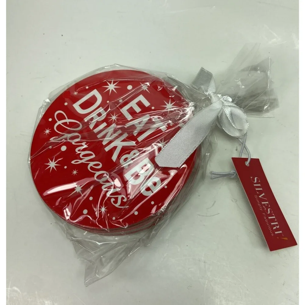 Demdaco Red White Holiday Christmas 4